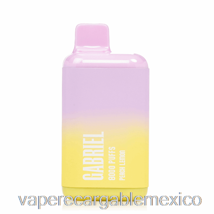Vape Recargable Uwell Gabriel Bf8000 Desechable Melocotón Limón